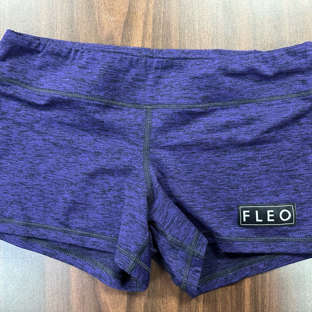 Fleo Deep Purple Workout Shorts